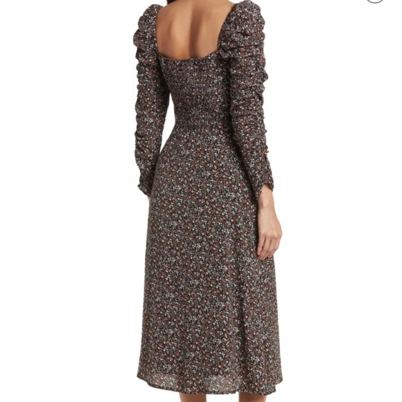 ASTR The Label Sleeve Midi Dress - Picture 2 of 7